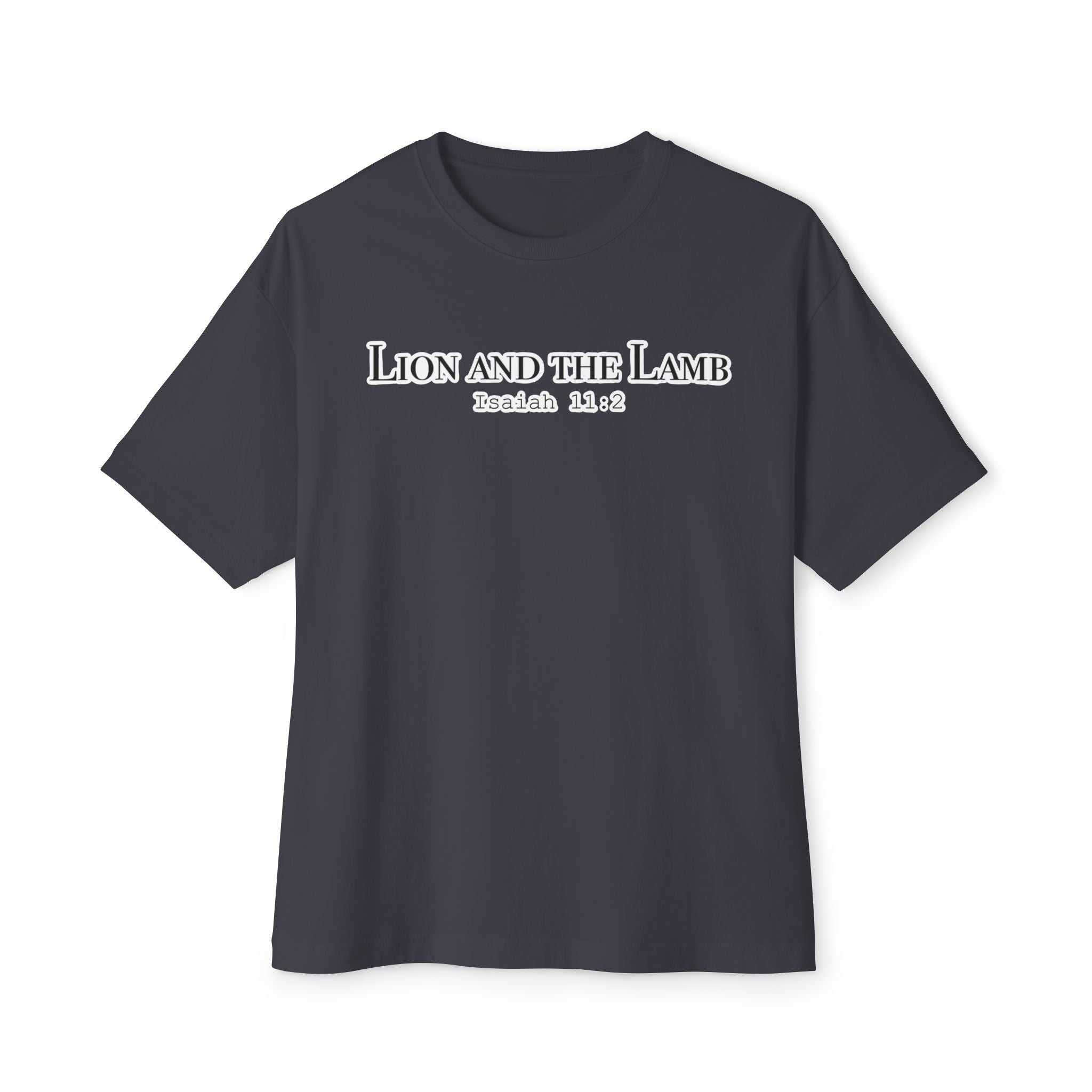 Lion and the Lamb T-Shirt | Isaiah 11:2 Christian Tee