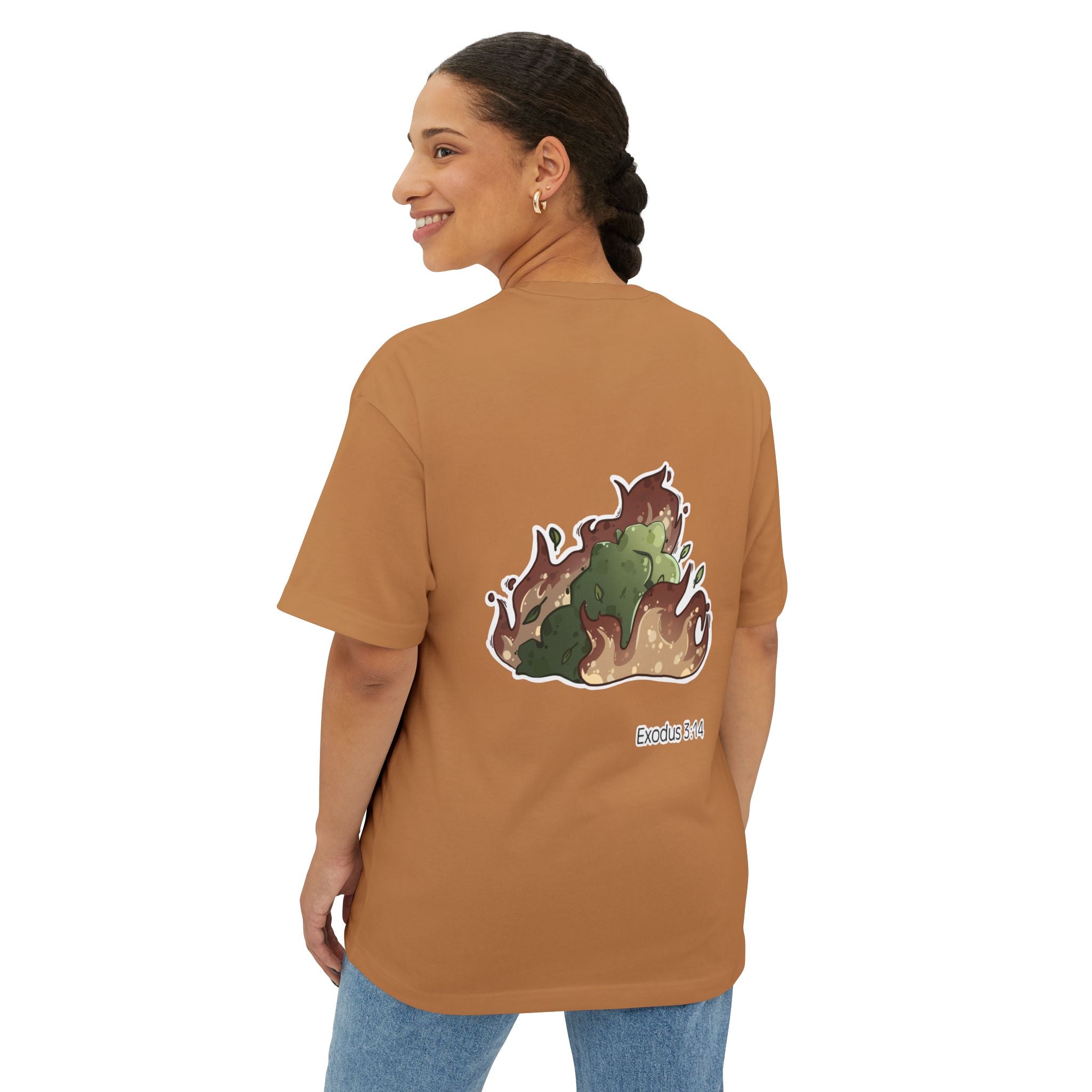 Burning Bush T-Shirt | Exodus 3:14 Christian Tee