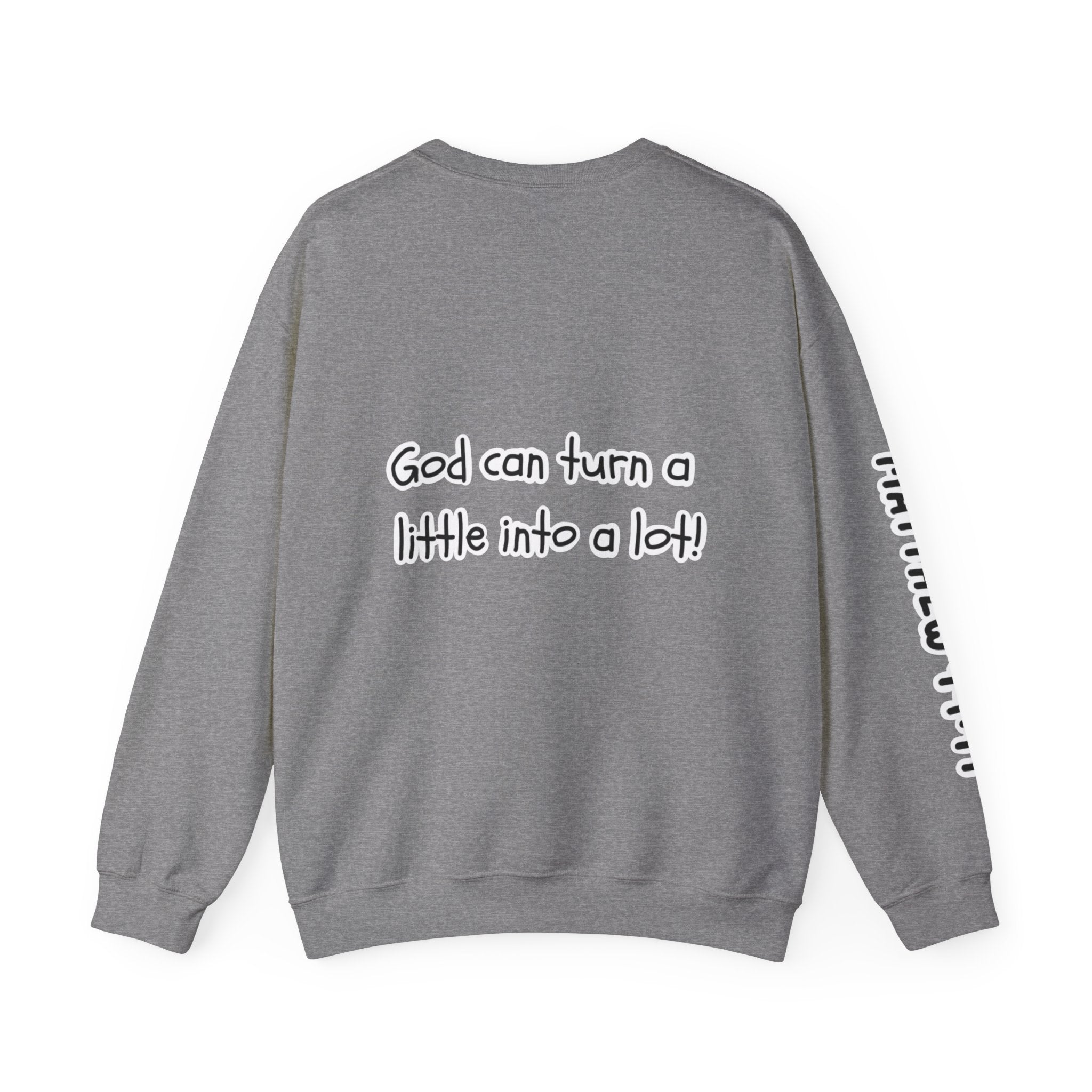The loaves and the fish | Matthew 14:17 Christian Crewneck Sweatshirt