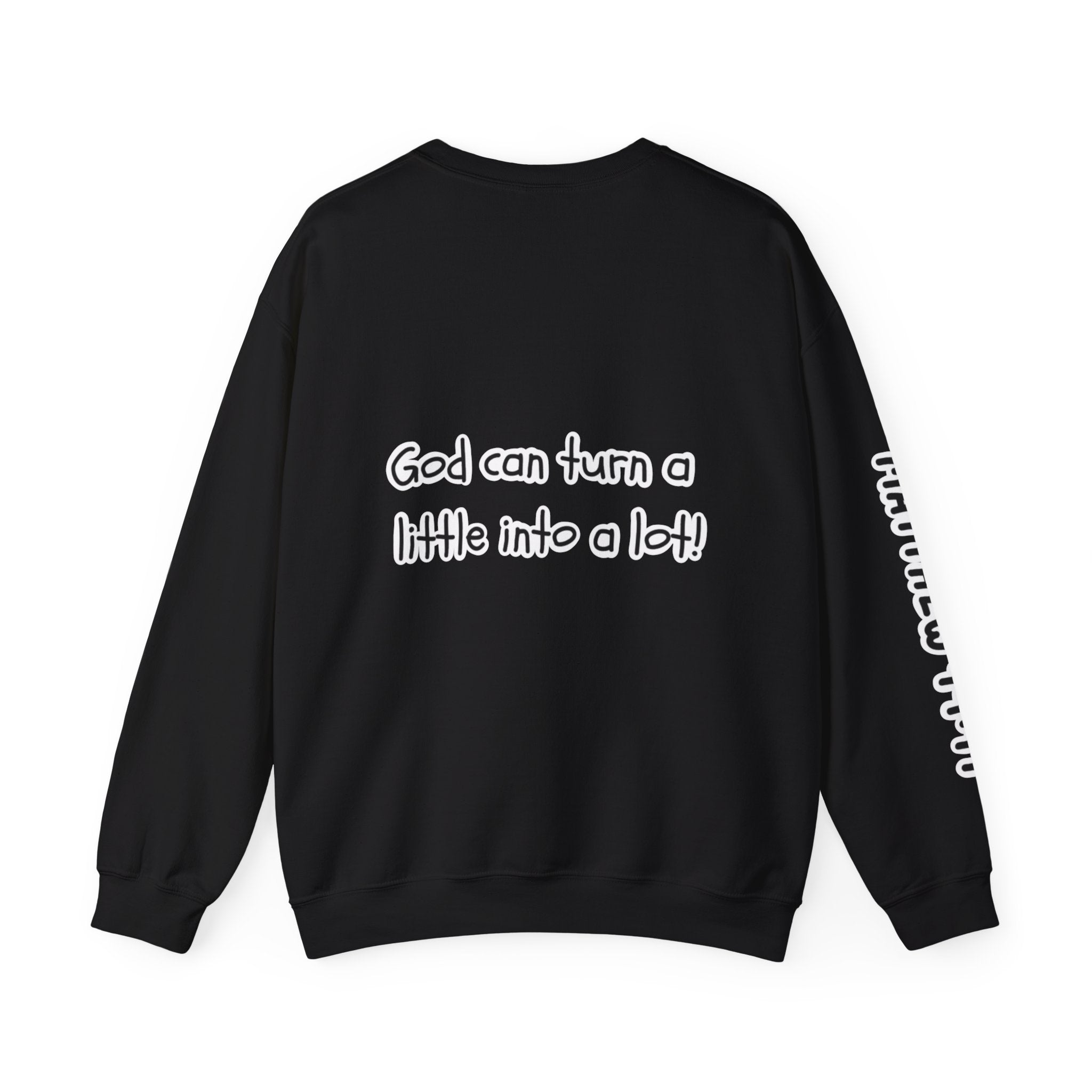 The loaves and the fish | Matthew 14:17 Christian Crewneck Sweatshirt