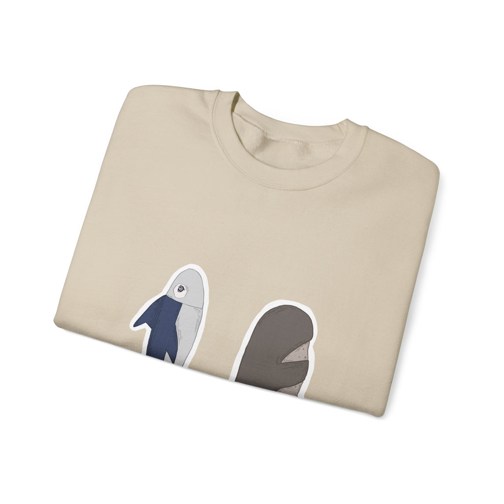 The loaves and the fish | Matthew 14:17 Christian Crewneck Sweatshirt