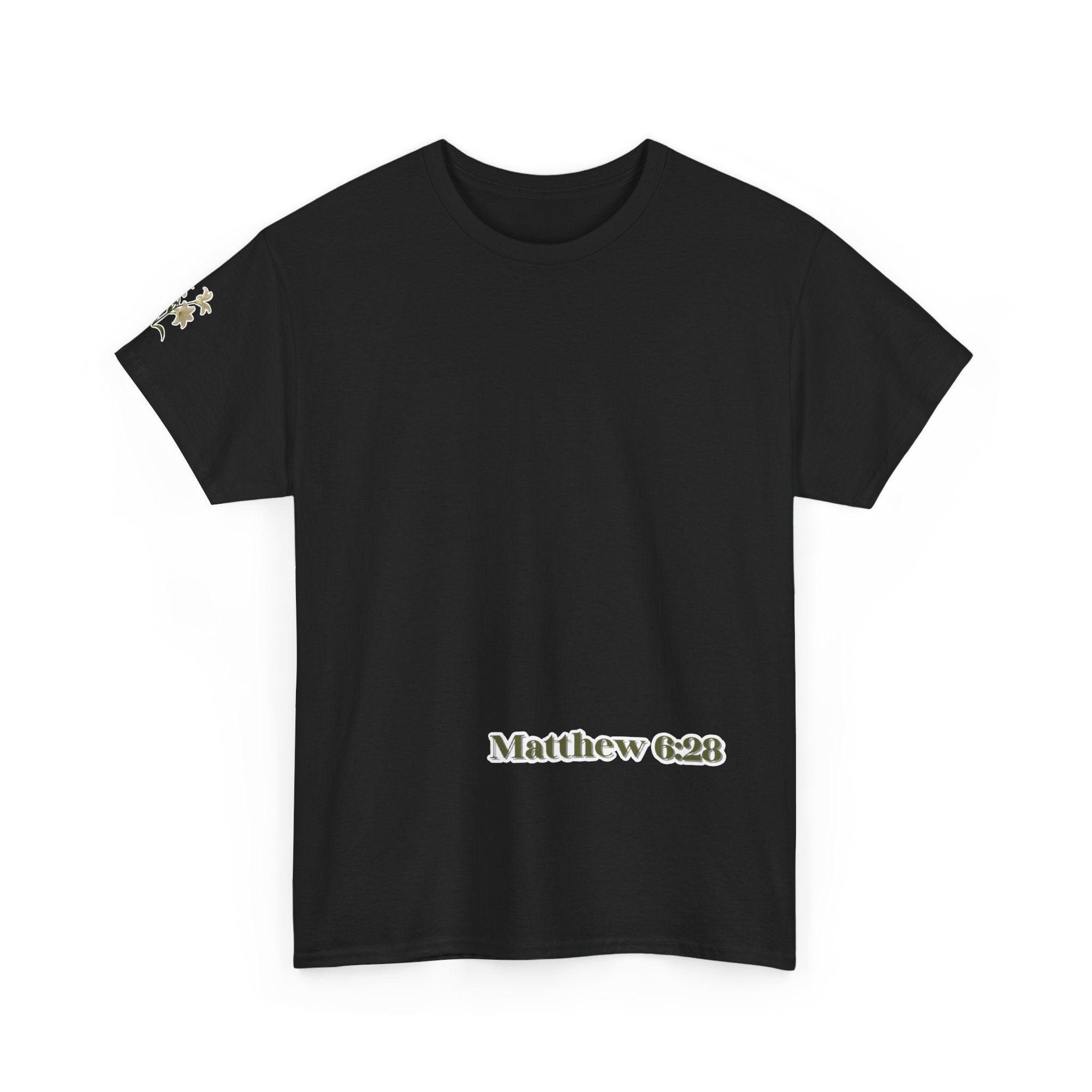Lillies | Matthew 6:28 Christian Tee