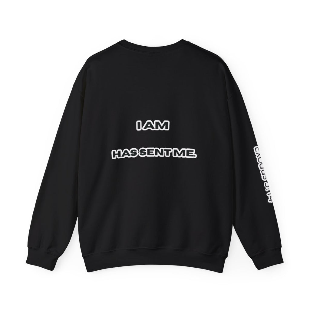 Burning Bush | Exodus 3:14 Christian Crewneck Sweatshirt