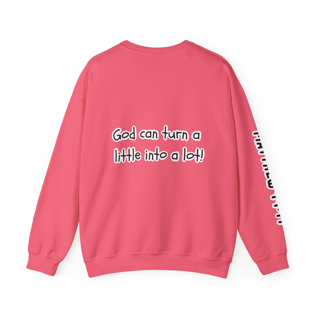 The loaves and the fish | Matthew 14:17 Christian Crewneck Sweatshirt