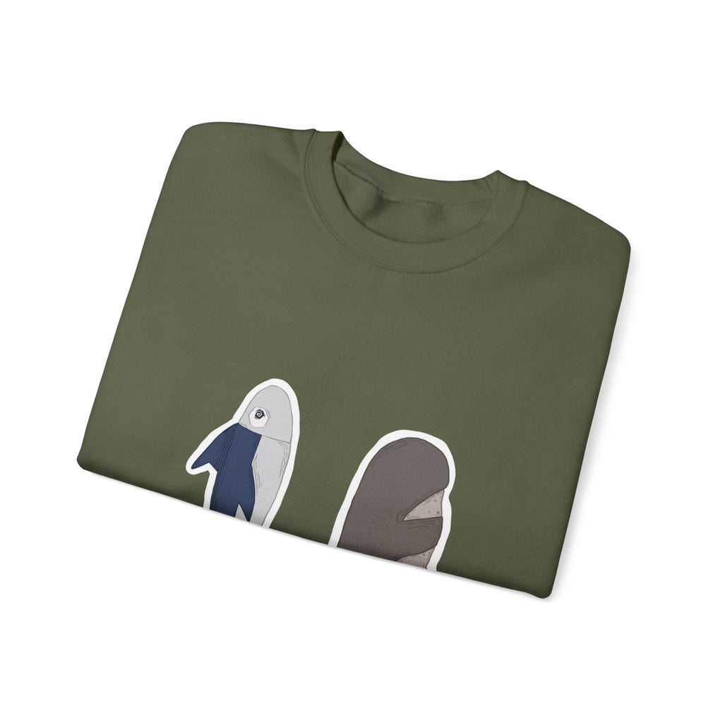 The loaves and the fish | Matthew 14:17 Christian Crewneck Sweatshirt