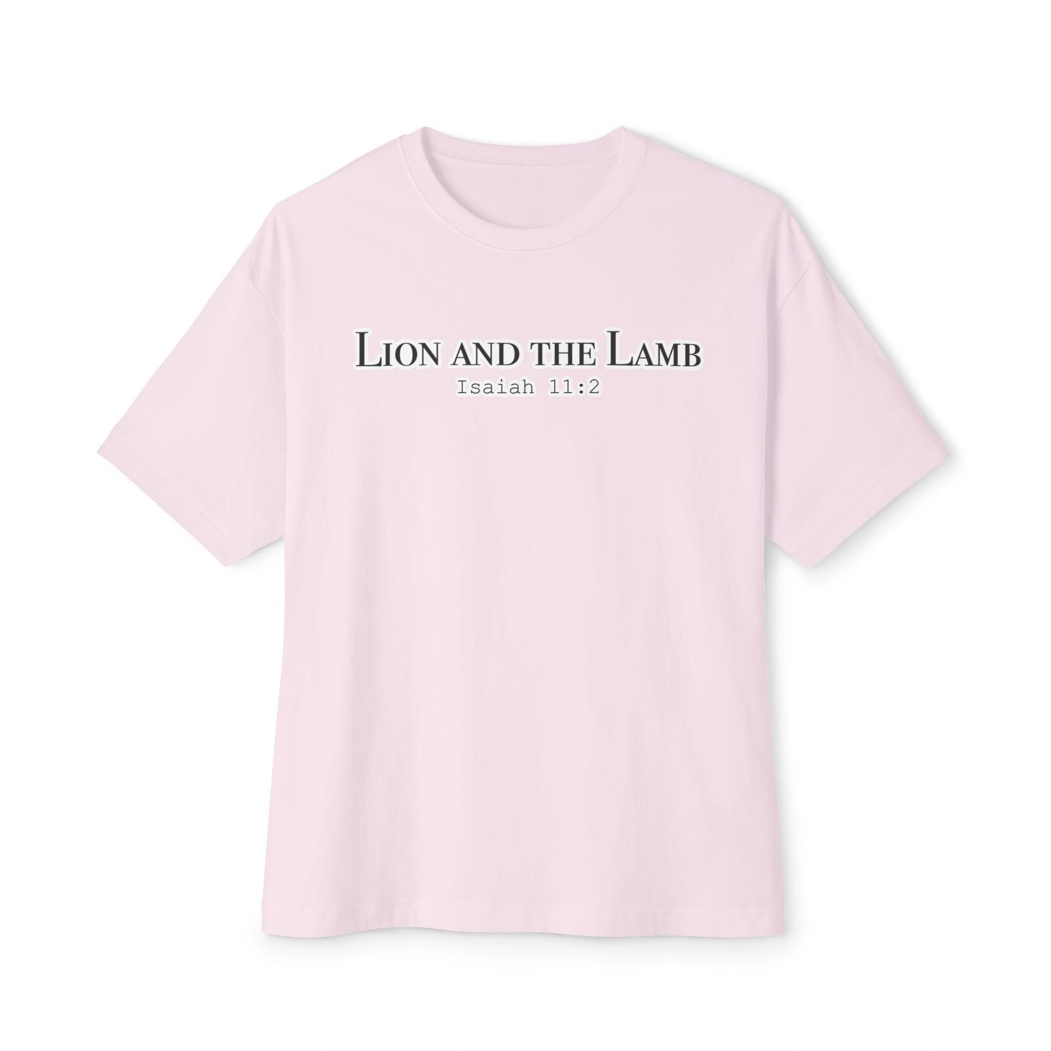 Lion and the Lamb T-Shirt | Isaiah 11:2 Christian Tee