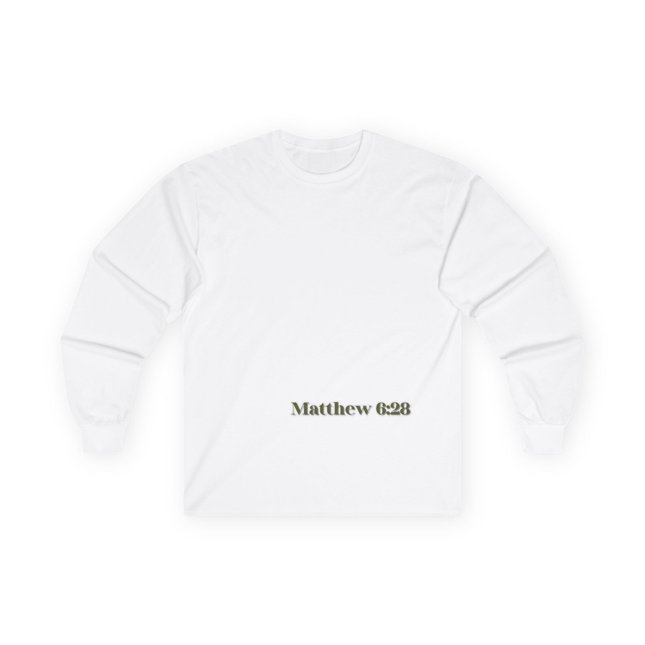 Consider the Lillies | Matthew 6:28 Long Sleeve Tee