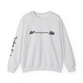 first to throw the stone | John 8:7 Christian Crewneck Sweatshirt