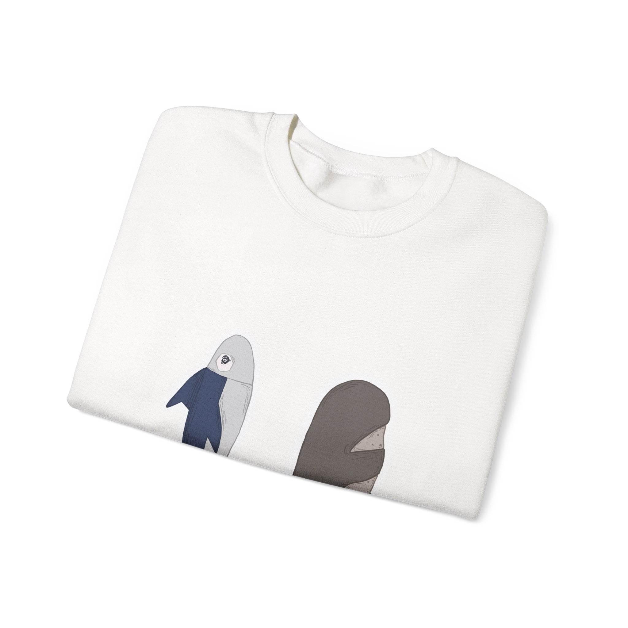 The loaves and the fish | Matthew 14:17 Christian Crewneck Sweatshirt