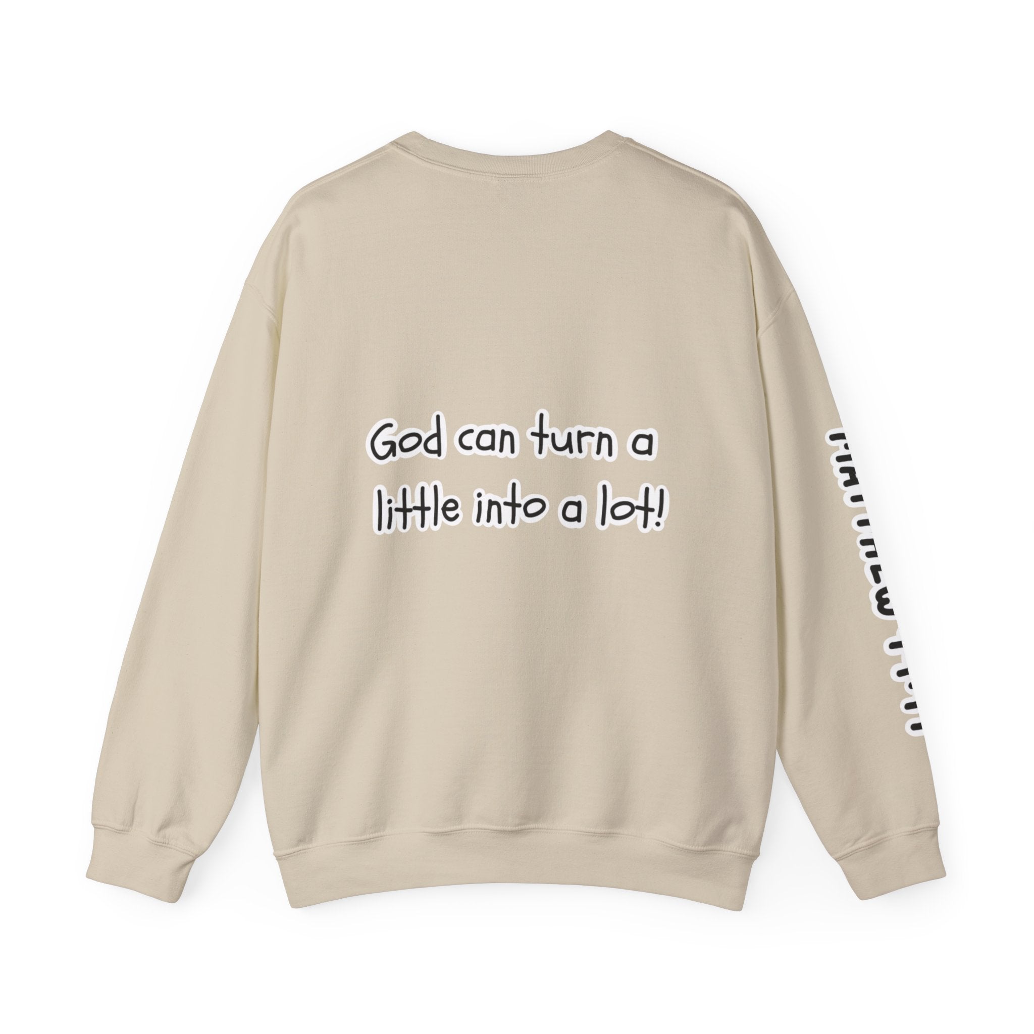 The loaves and the fish | Matthew 14:17 Christian Crewneck Sweatshirt