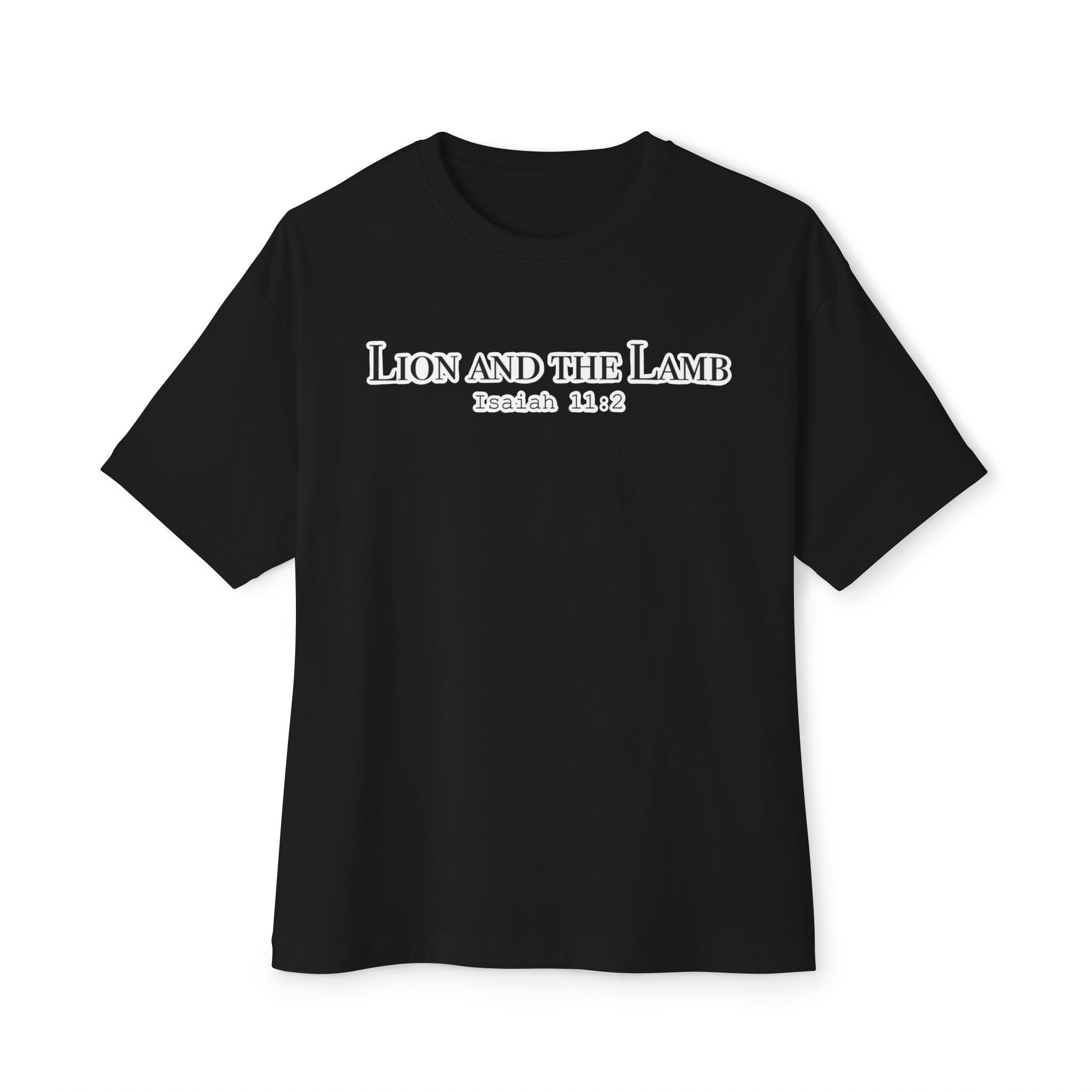 Lion and the Lamb T-Shirt | Isaiah 11:2 Christian Tee