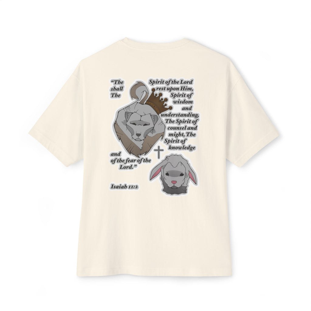 Lion and the Lamb T-Shirt | Isaiah 11:2 Christian Tee