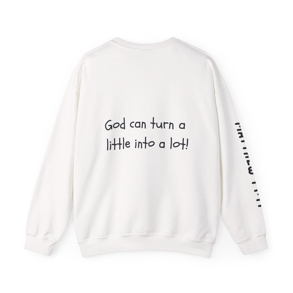 The loaves and the fish | Matthew 14:17 Christian Crewneck Sweatshirt