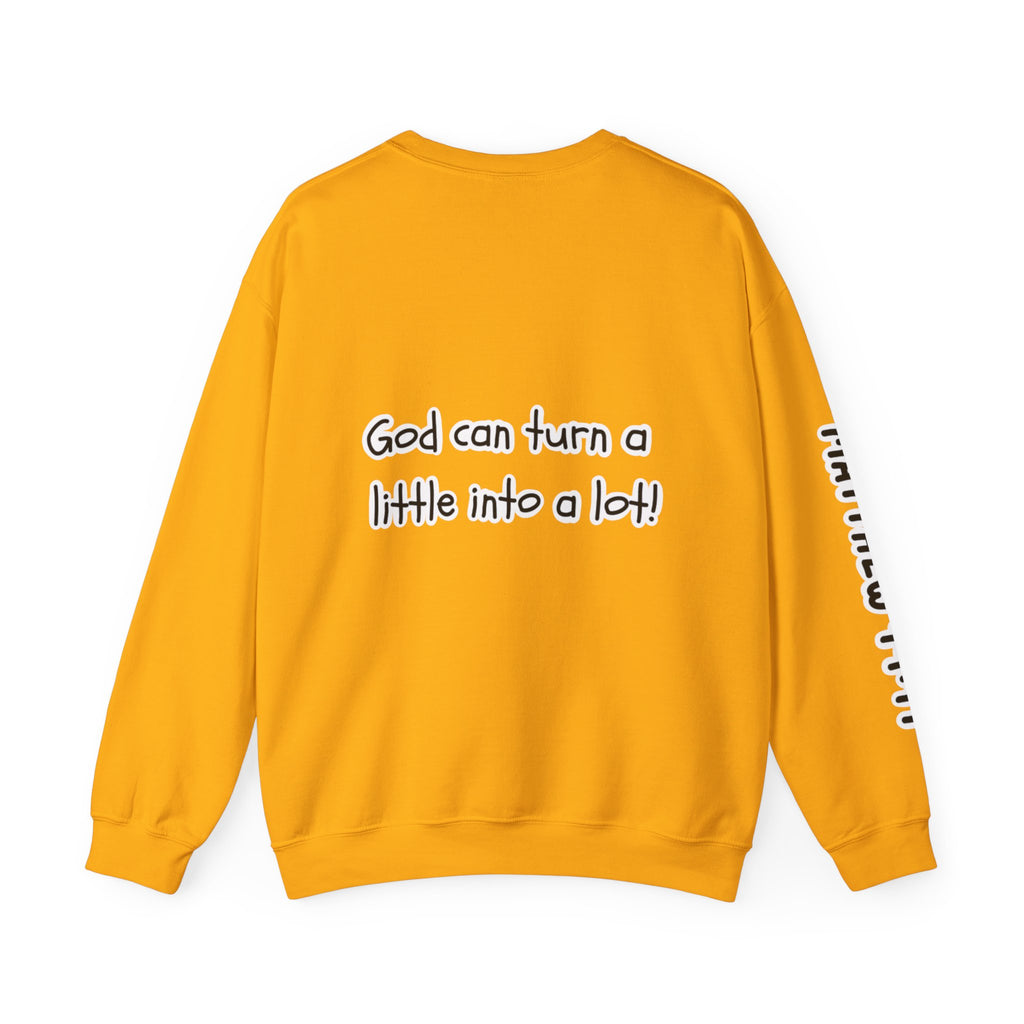 The loaves and the fish | Matthew 14:17 Christian Crewneck Sweatshirt